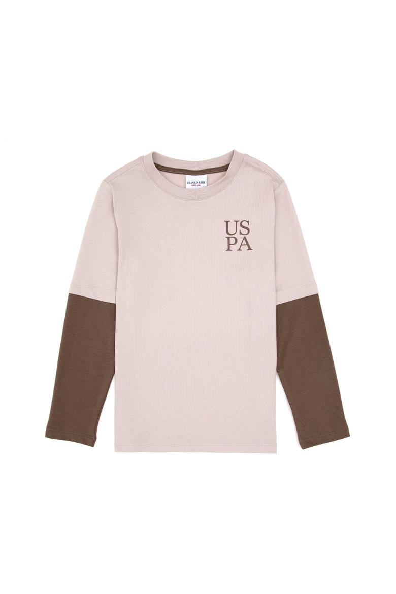 Erkek Çocuk Taş Bisiklet Yaka Basic Sweatshirt - 50313996006