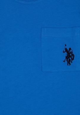 Erkek Çocuk Koyu Mavi Bisiklet Yaka Sweatshirt - 50314033009