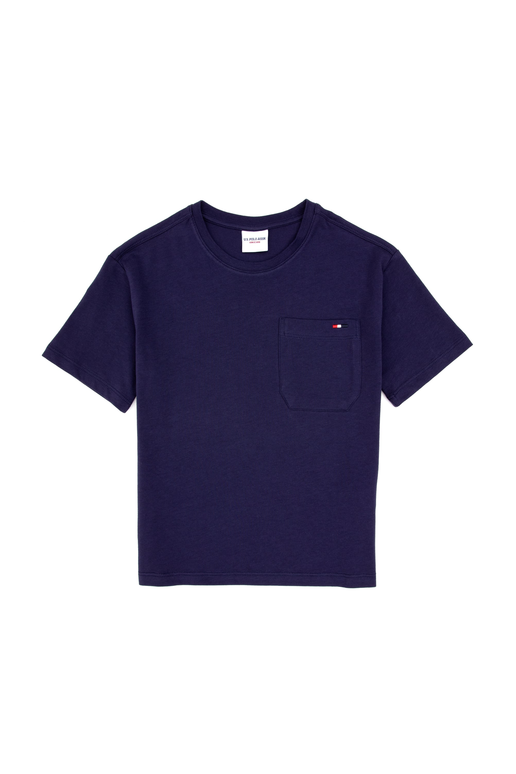 Erkek Çocuk Mürdüm Bisiklet Yaka Tişört - Image 1