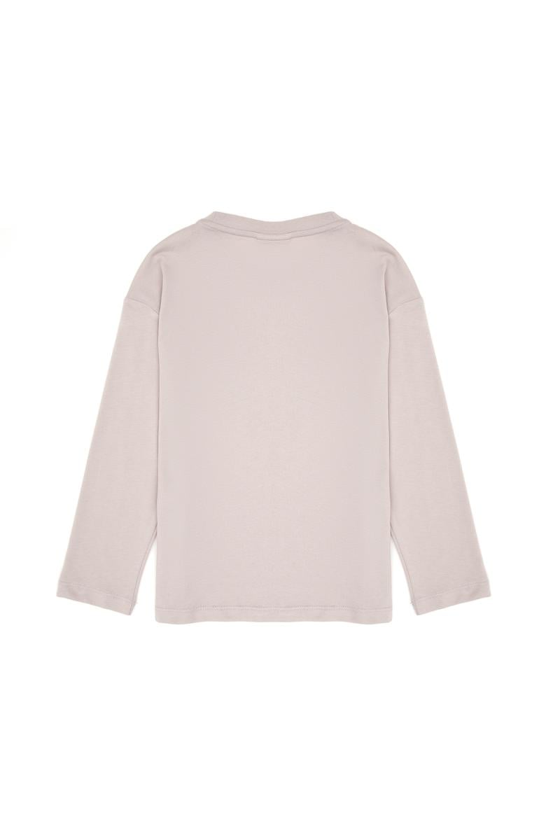 Erkek Çocuk Taş Bisiklet Yaka Sweatshirt - 50314033019