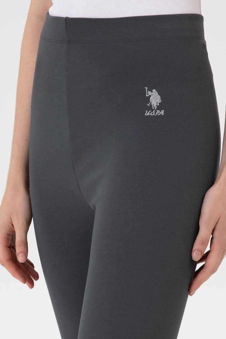 Kadın Antrasit Yüksek Bel Toparlayıcı Günlük Tayt - 50314365025