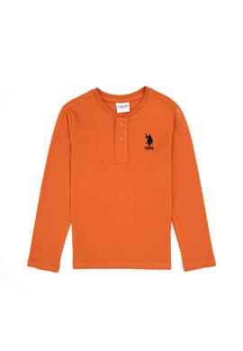 Erkek Çocuk Bakır Bisiklet Yaka Sweatshirt - 50314909073