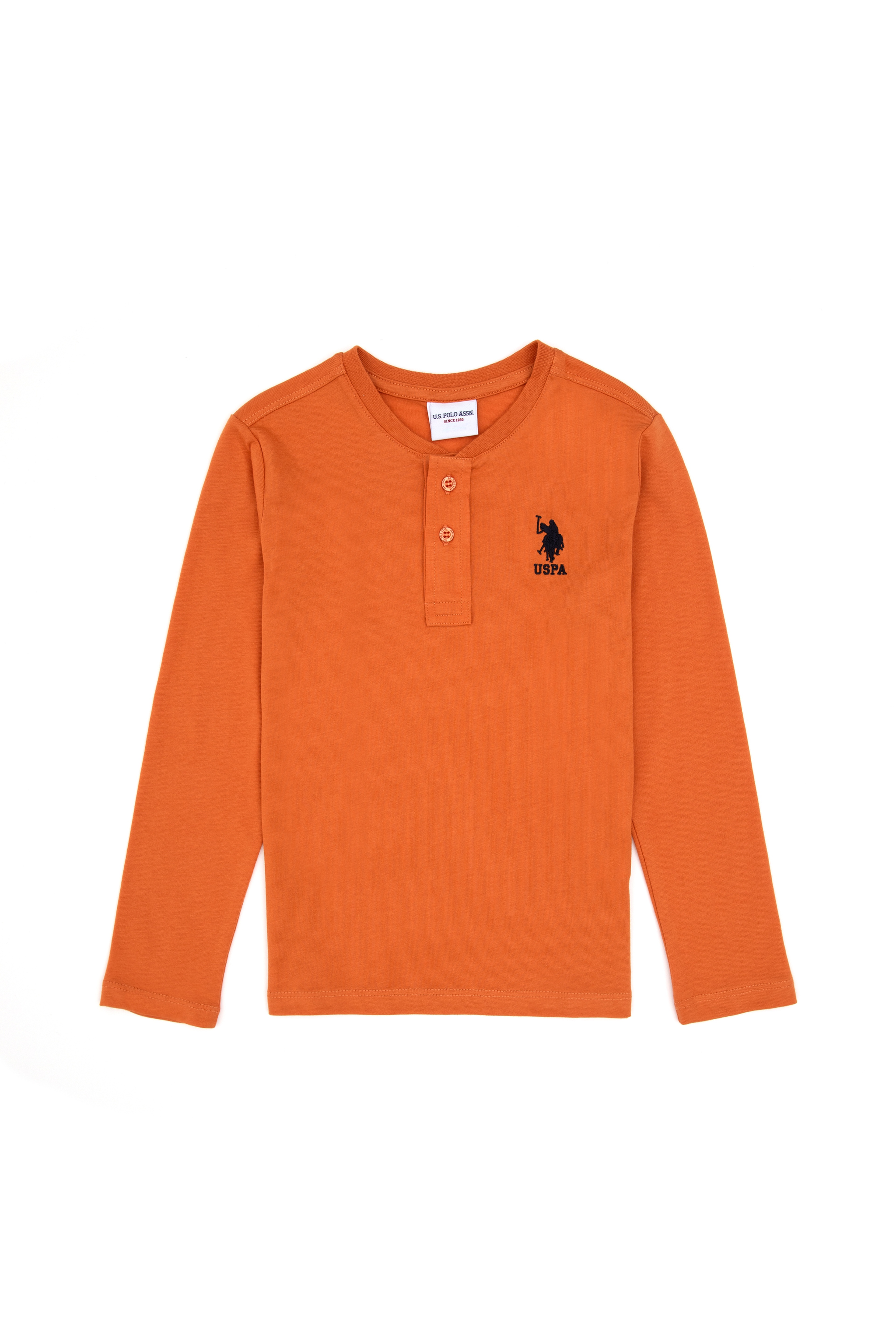 Erkek Çocuk Bakır Bisiklet Yaka Sweatshirt - Image 1