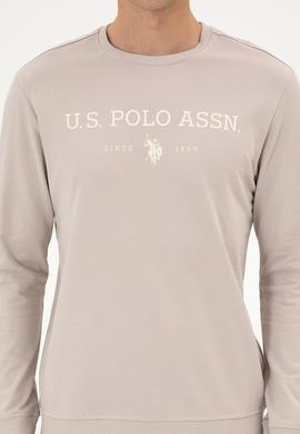 Erkek Regular Fit Bisiklet Yaka Taş İnce Basic Sweatshirt - 50313743036