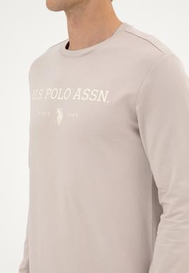 Erkek Regular Fit Bisiklet Yaka Taş İnce Basic Sweatshirt - 50313743036