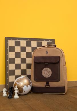 Kız Çocuk Bej Kanvas Okul Çantası - 50315127001