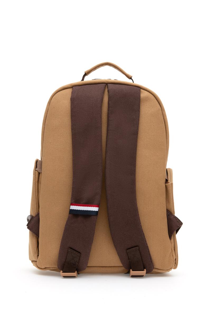 Kız Çocuk Bej Kanvas Okul Çantası - 50315127001