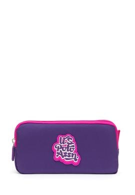 Kız Çocuk Mor Çift Gözlü Kalemlik - 50315240001