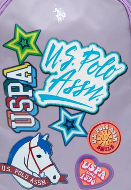 Kız Çocuk Lila Grafik Baskılı Okul Çantası - 50315133001