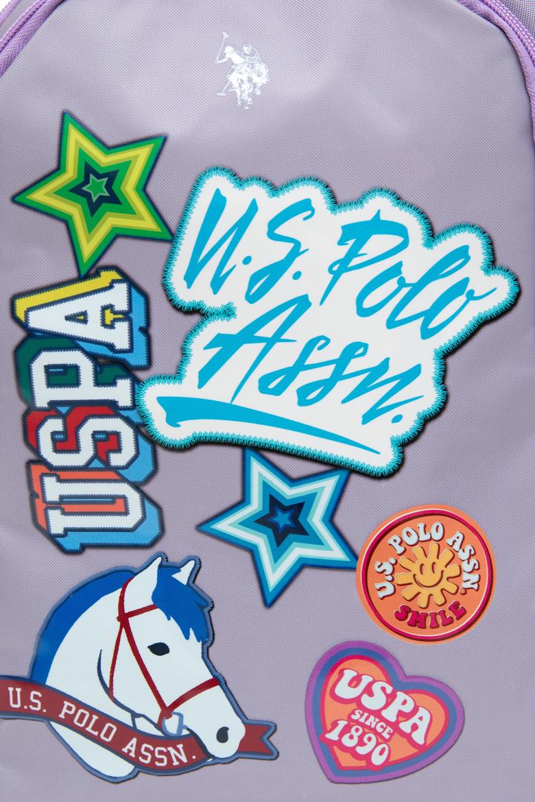 Kız Çocuk Lila Grafik Baskılı Okul Çantası - 50315133001