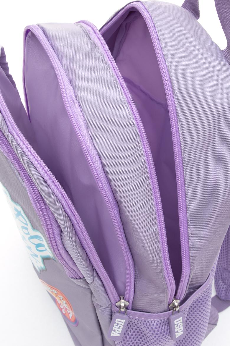 Kız Çocuk Lila Grafik Baskılı Okul Çantası - 50315133001