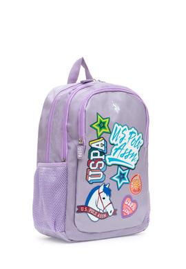 Kız Çocuk Lila Grafik Baskılı Okul Çantası - 50315133001