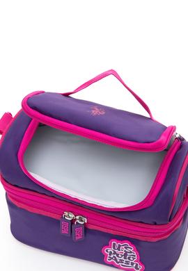 Kız Çocuk Mor Çift Gözlü Beslenme Çantası - 50315109001