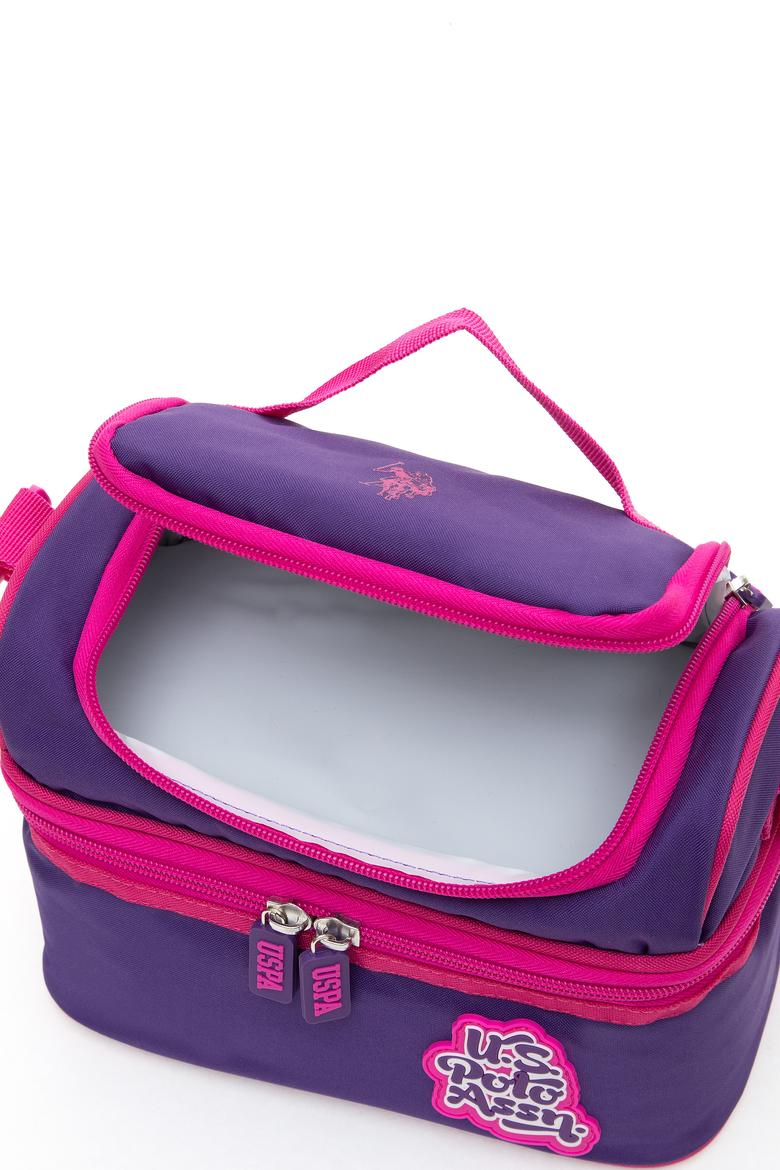 Kız Çocuk Mor Çift Gözlü Beslenme Çantası - 50315109001