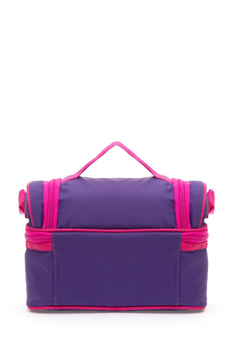 Kız Çocuk Mor Çift Gözlü Beslenme Çantası - 50315109001