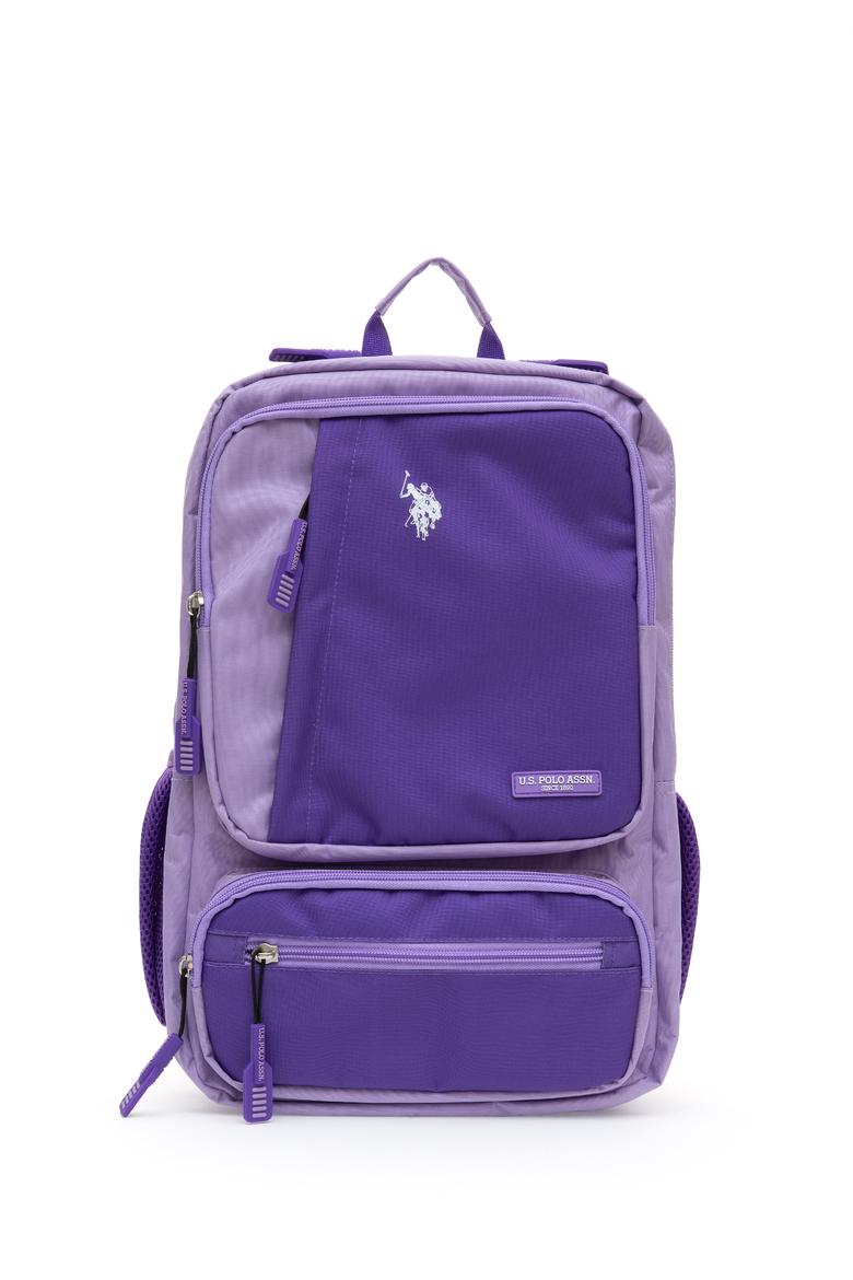 Kız Çocuk Mor Blok Renkli Okul Çantası - 50315115001