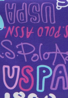 Kız Çocuk Mor Renkli Baskılı Çift Gözlü Kalemlik - 50315155001