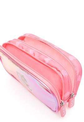 Kız Çocuk Pembe Çift Gözlü Parlak Kalemlik - 50315148001