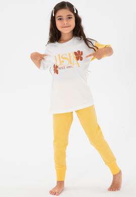 Kız Çocuk Sarı Alt Üst Takım - 50290950008