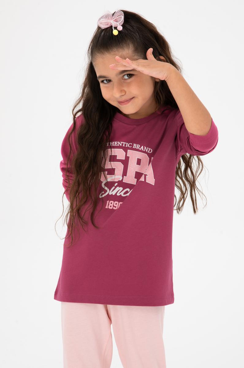 Kız Çocuk Fuşya Alt Üst Takım