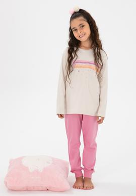 Kız Çocuk Pembe Alt Üst Takım - 50299861005