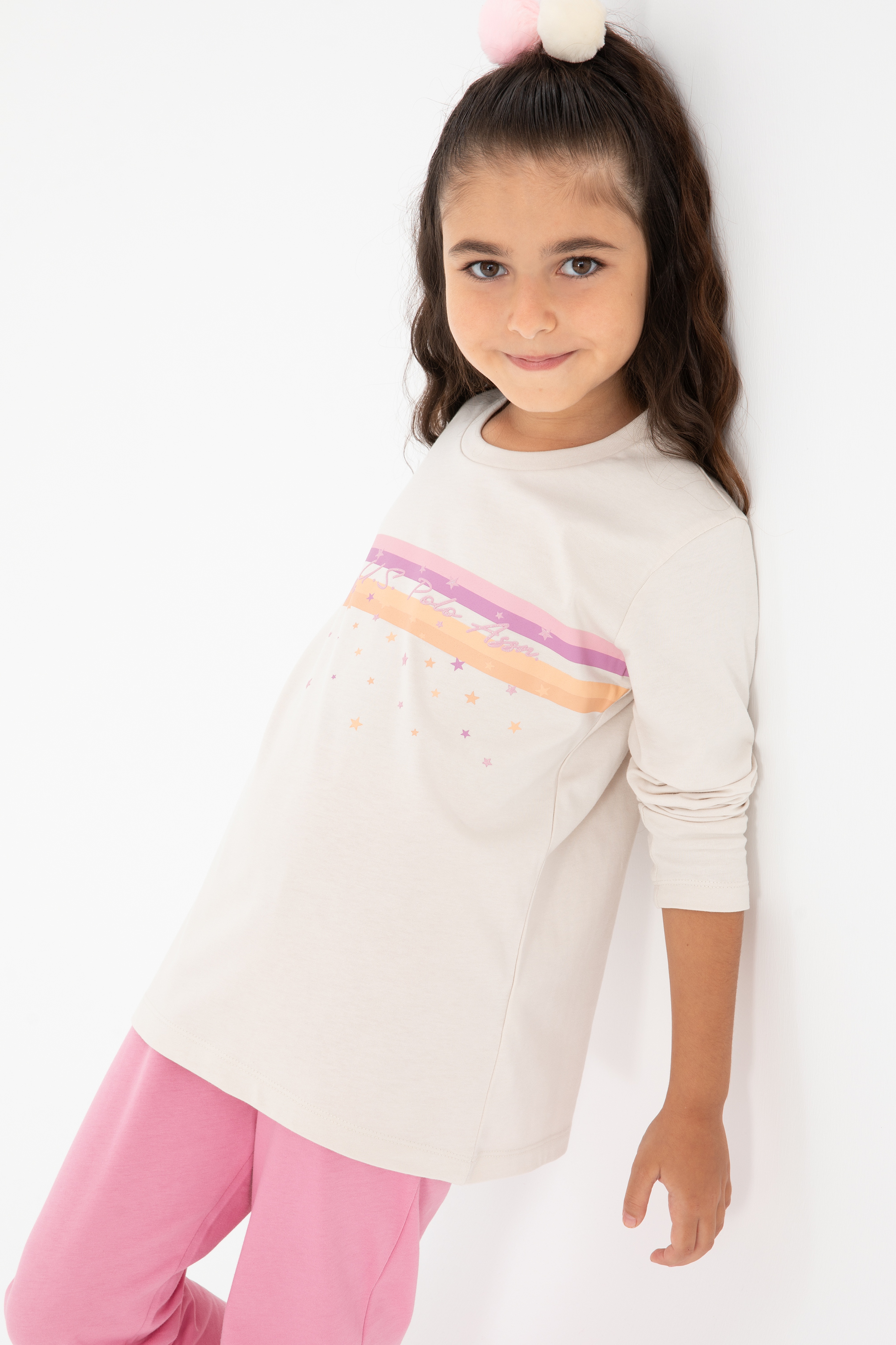 Kız Çocuk Pembe Alt Üst Takım - Image 2