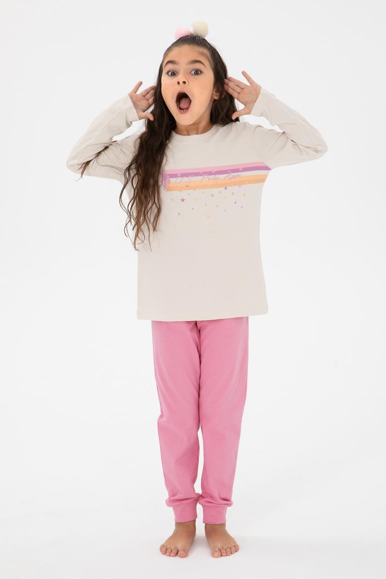 Kız Çocuk Pembe Alt Üst Takım - 50299861005