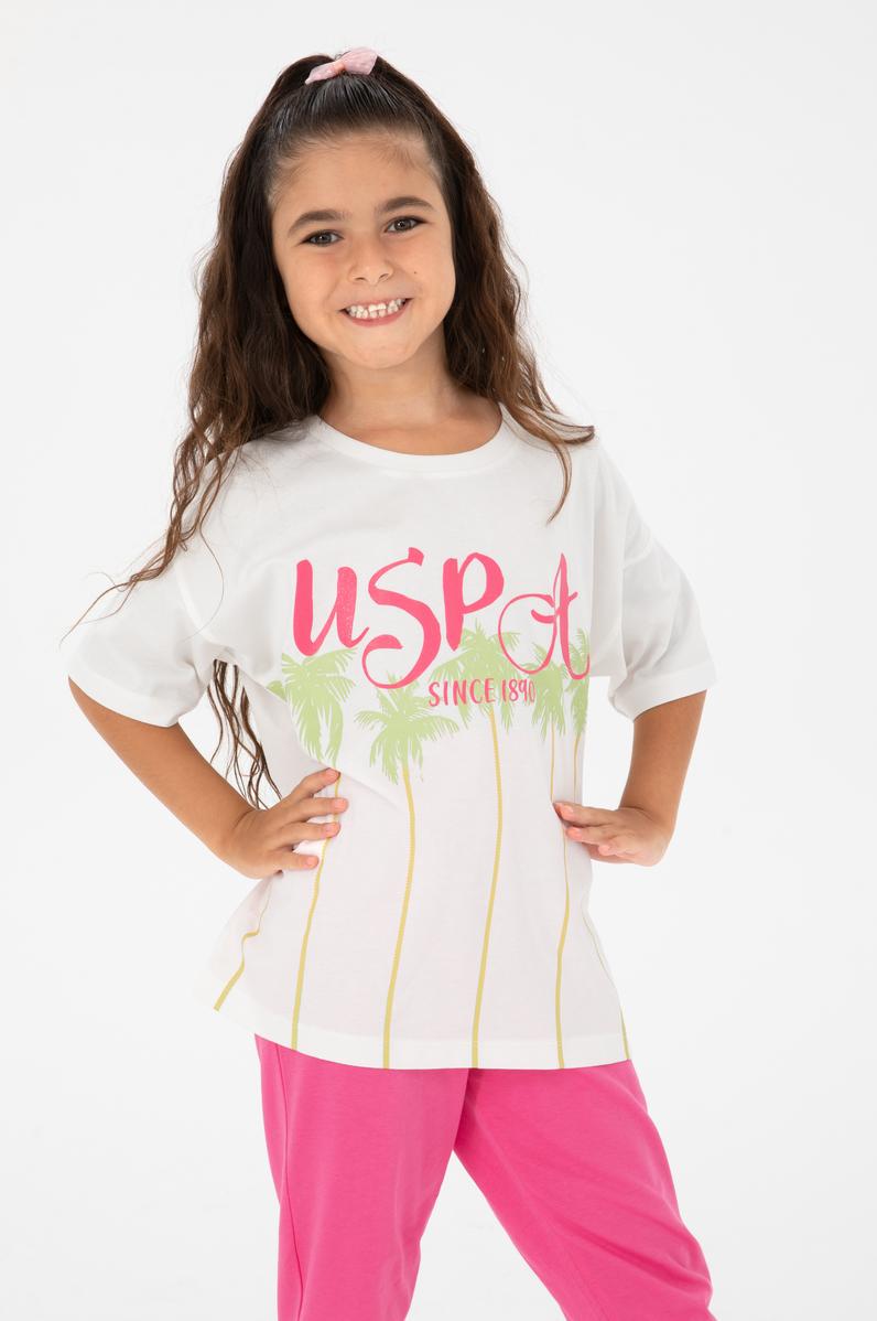 Kız Çocuk Pembe Alt Üst Takım