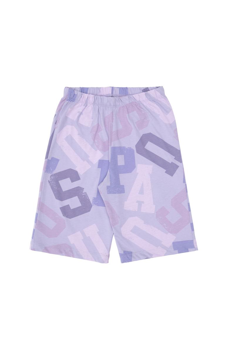 Kız Çocuk Lila Şortlu Alt Üst Takım - 50312553003