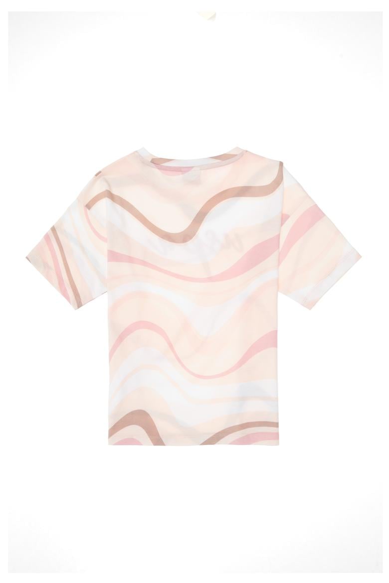 Kız Çocuk Pudra Capri Alt Üst Takım - 50311687015