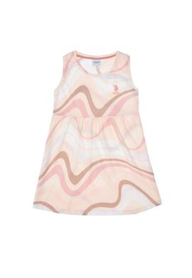 Kız Çocuk Bej Örme Elbise - 50312061013