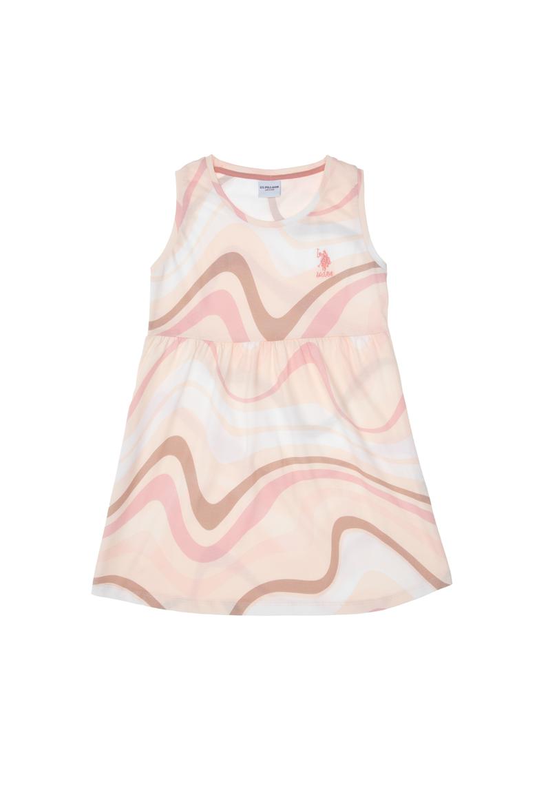 Kız Çocuk Bej Örme Elbise - 50312061013