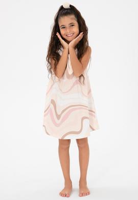 Kız Çocuk Bej Örme Elbise - 50312061013