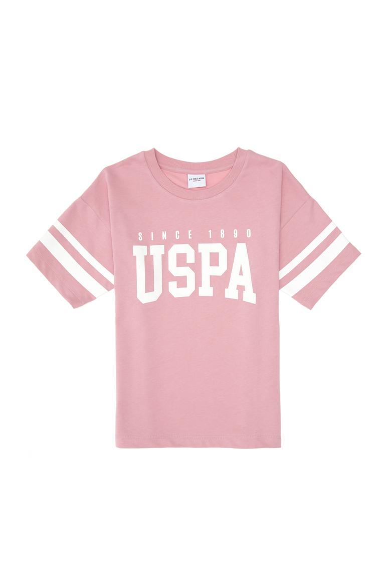 Kız Çocuk Pembe Şortlu Alt Üst Takım - 50312529002