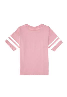 Kız Çocuk Pembe Şortlu Alt Üst Takım - 50312529002