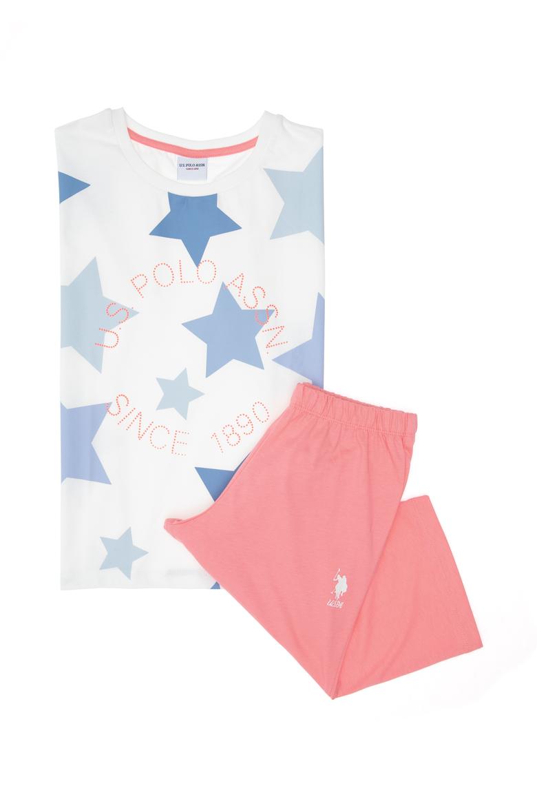 Kız Çocuk Pembe Şortlu Alt Üst Takım - 50315466006