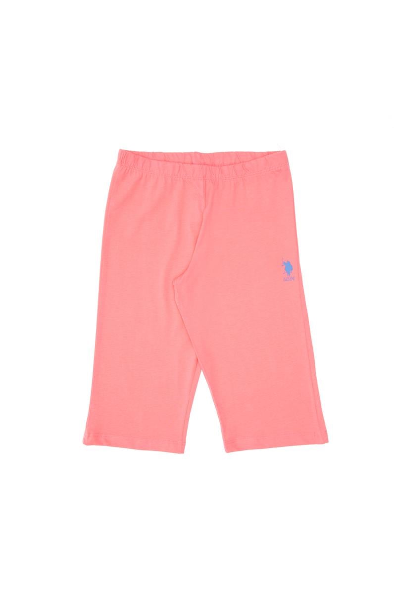 Kız Çocuk Mavi Capri Alt Üst Takım