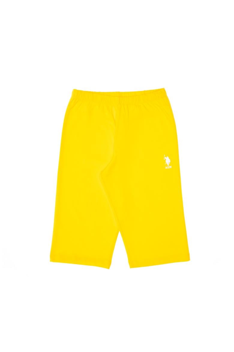 Kız Çocuk Sarı Capri Alt Üst Takım - 50315465001