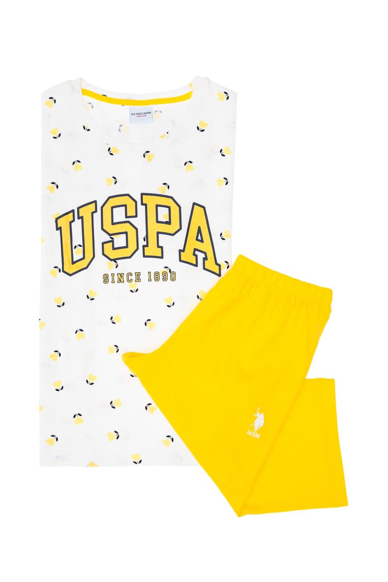 Kız Çocuk Sarı Capri Alt Üst Takım - 50315465001