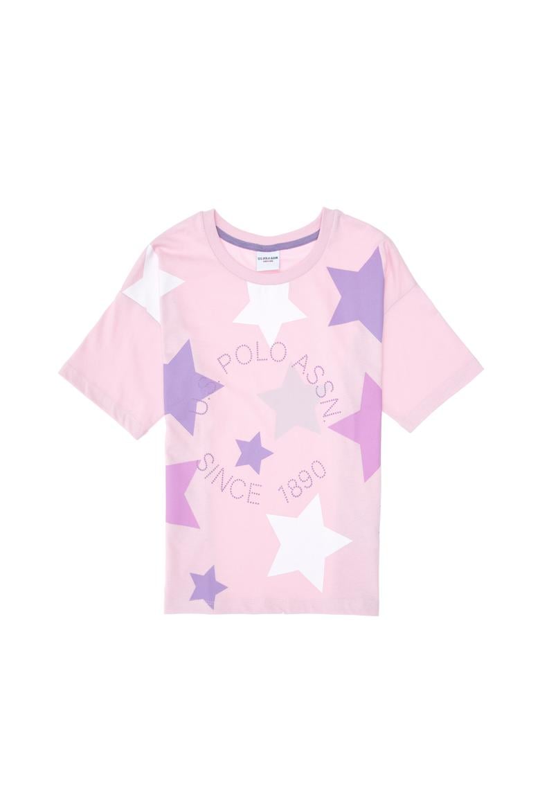 Kız Çocuk Lila Şortlu Alt Üst Takım - 50315466010