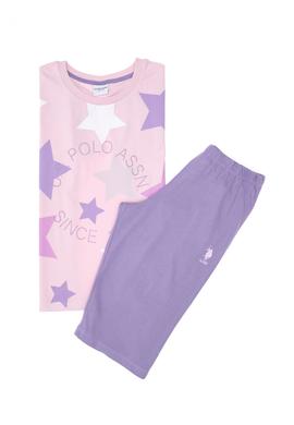 Kız Çocuk Lila Şortlu Alt Üst Takım - 50315466010