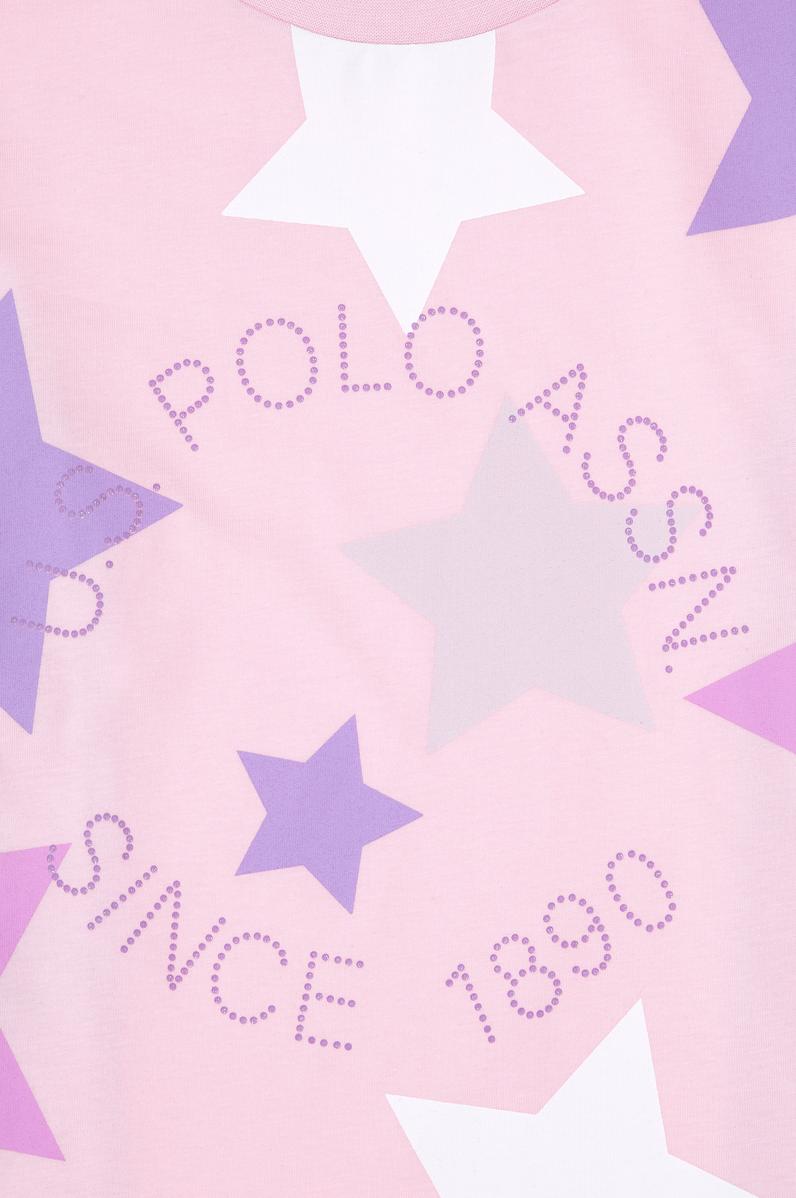 Kız Çocuk Lila Şortlu Alt Üst Takım