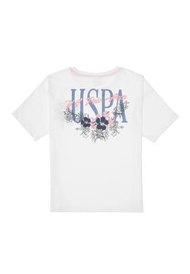 Kız Çocuk Beyaz Şortlu Alt Üst Takım - 50312453002