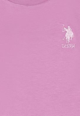 Kız Çocuk Fuşya Bisiklet Yaka Basic Sweatshirt - 50313123002