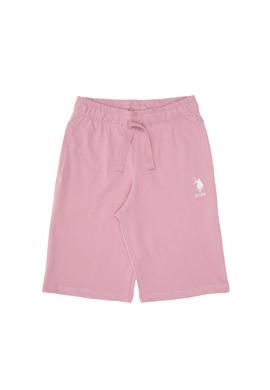 Kız Çocuk Toz Pembe Şortlu Alt Üst Takım - 50312190007