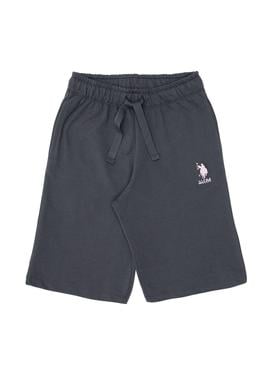 Kız Çocuk Toz Pembe Şortlu Alt Üst Takım - 50312592010