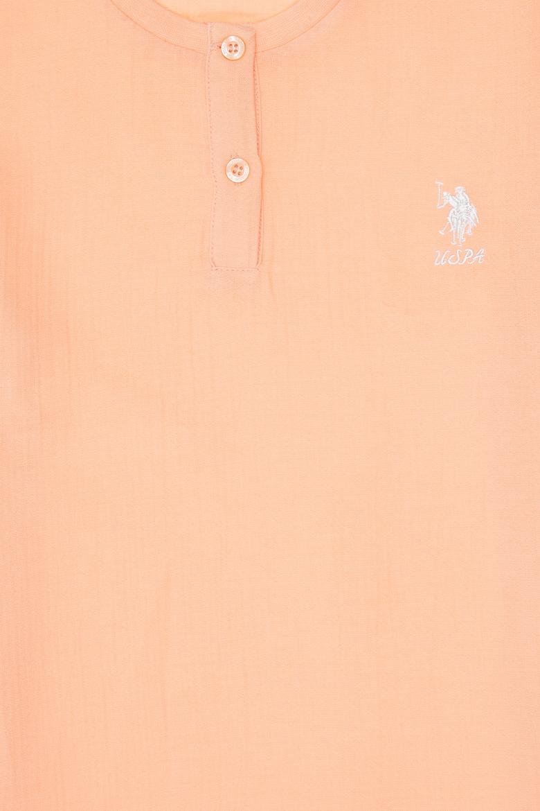 Kız Çocuk Somon Şortlu Alt Üst Takım - 50312537008