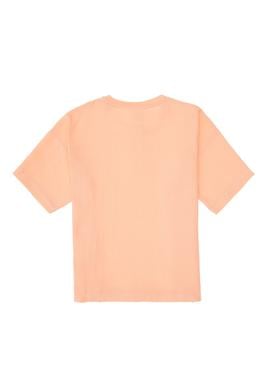 Kız Çocuk Somon Şortlu Alt Üst Takım - 50312537008