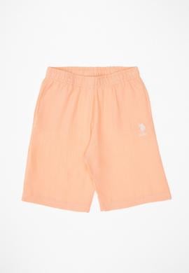 Kız Çocuk Somon Şortlu Alt Üst Takım - 50312537008