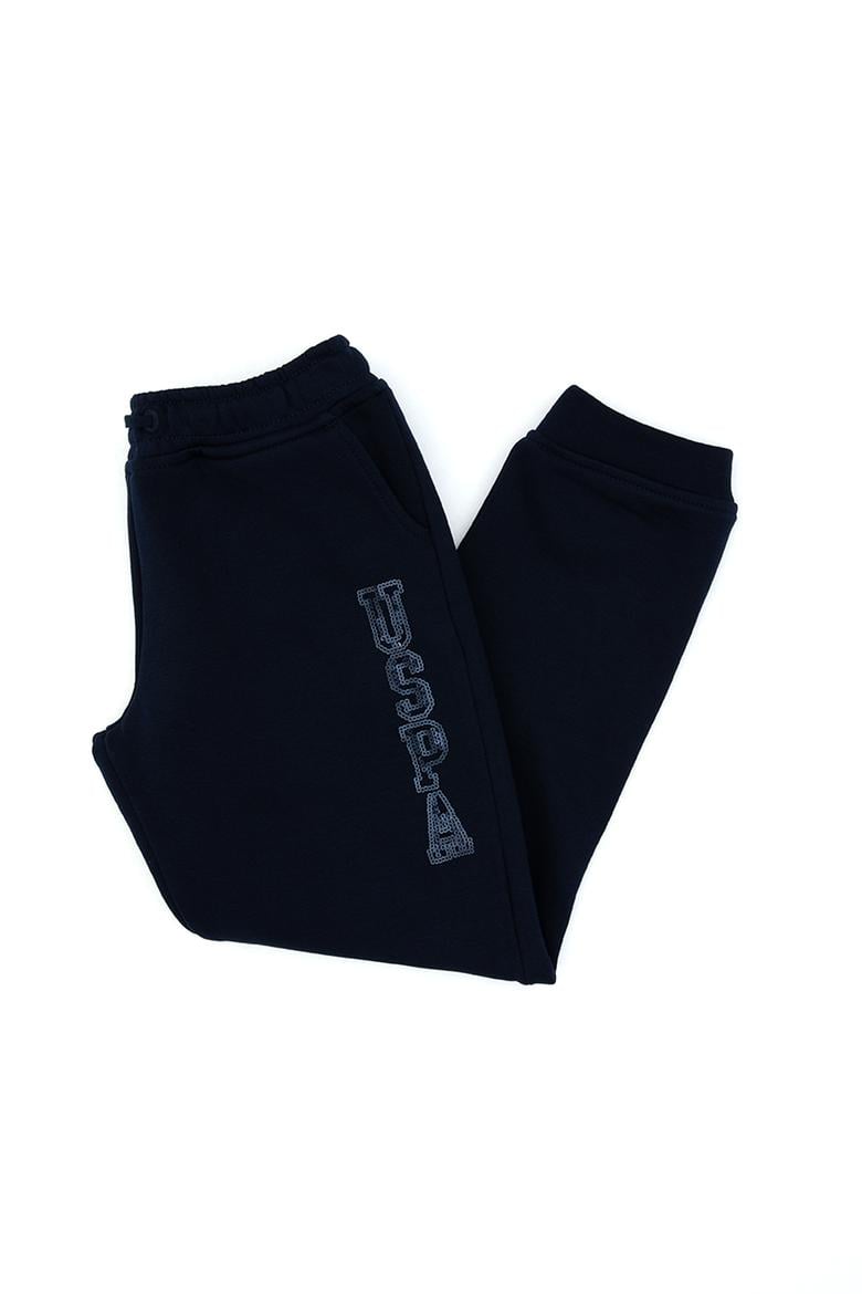 Kız Çocuk Lacivert Payet İşlemeli Jogger Eşofman Altı